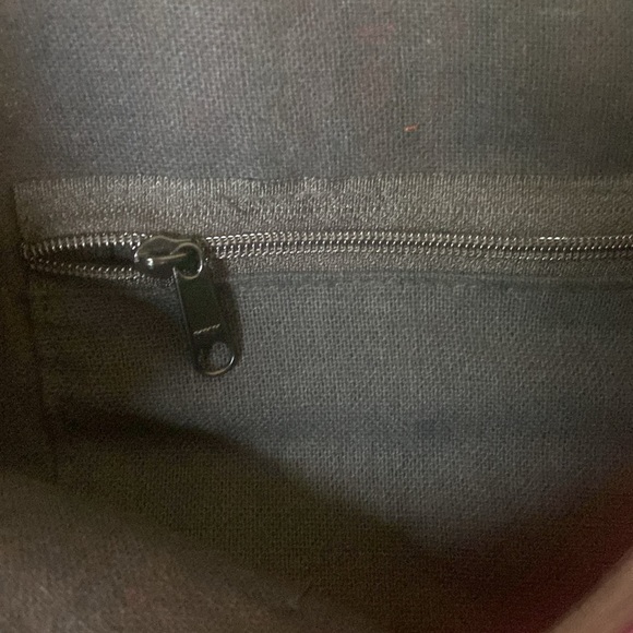 mexican fabric striped colorful w neon fabric cross body purse, w pom pom - Picture 10 of 12